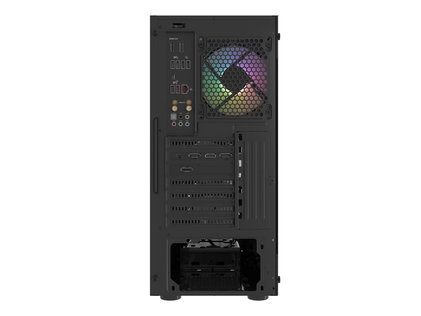 FURY Shobo SH4 RGB Midi Tower Black FURY Shobo SH4 RGB Midi Tower Black