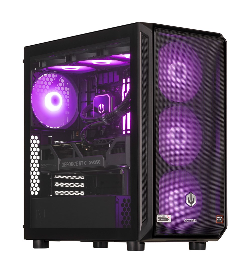 Actina 5901443411970 PC AMD Ryzen™ 9 9900X 32 GB DDR5-SDRAM 2 TB SSD NVIDIA GeForce RTX 5090 Windows 11 Home Midi Tower Black Actina 5901443411970 PC AMD Ryzen™ 9 9900X 32 GB DDR5-SDRAM 2 TB SSD NVIDIA GeForce RTX 5090 Windows 11 Home Midi Tower Black