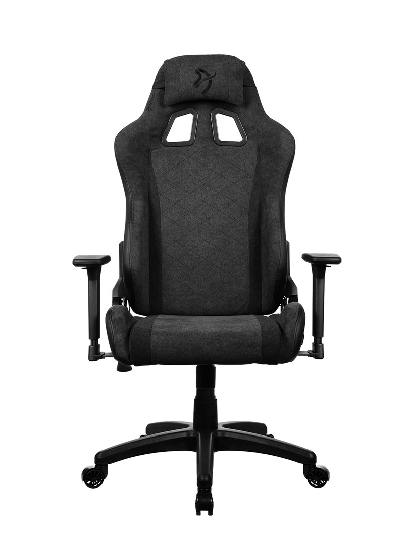 Arozzi Gaming Stuhl Avanti Dark grey SoftFabric Console gaming chair Upholstered seat Arozzi Gaming Stuhl Avanti Dark grey SoftFabric Console gaming chair Upholstered seat