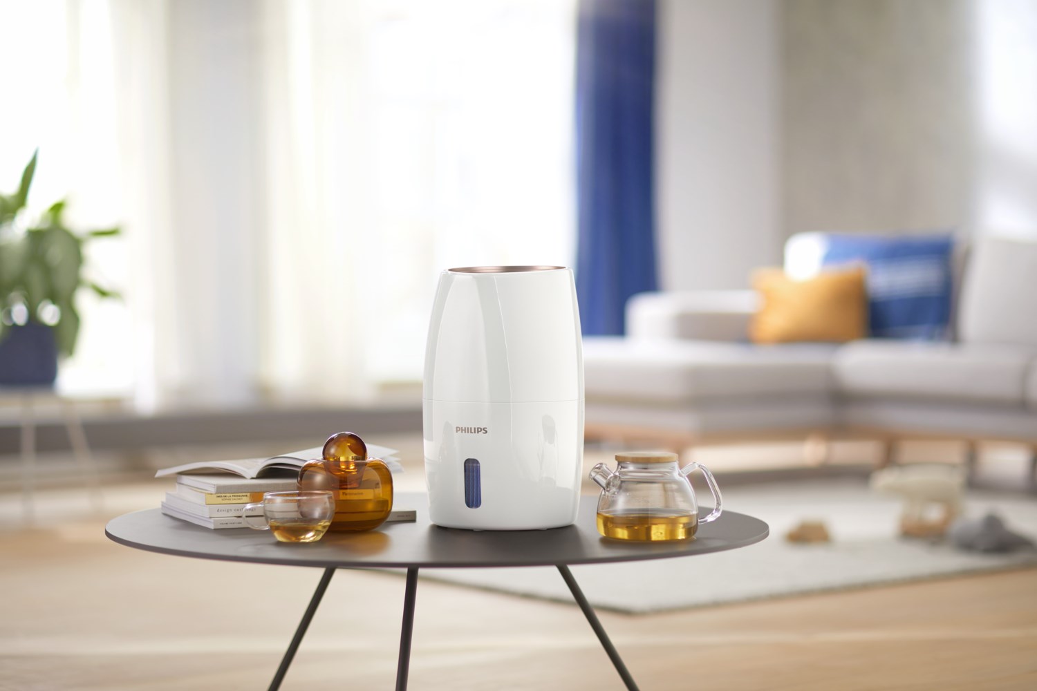 Philips 2000 series HU2716/10 humidifier Natural 2 L Rose gold, White 17 W Philips 2000 series HU2716/10 humidifier Natural 2 L Rose gold, White 17 W