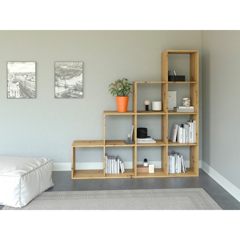 Topeshop STEP ARTISAN 4X4 living room bookcase Topeshop STEP ARTISAN 4X4 living room bookcase