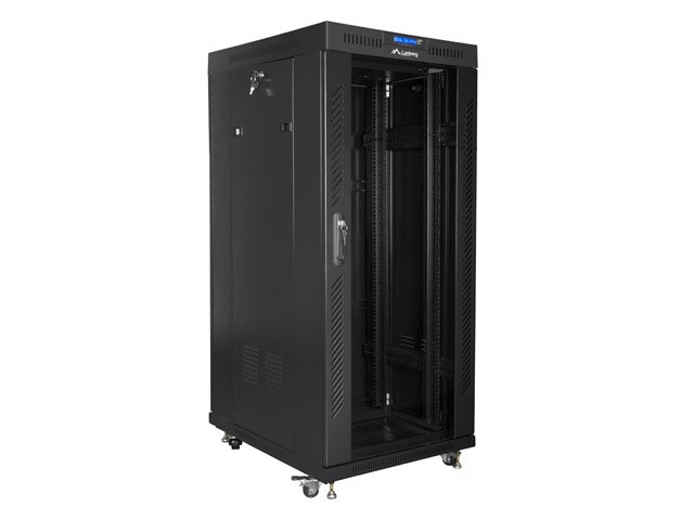 Lanberg FF01-8822-12BL rack cabinet 22U Freestanding rack Black Lanberg FF01-8822-12BL rack cabinet 22U Freestanding rack Black