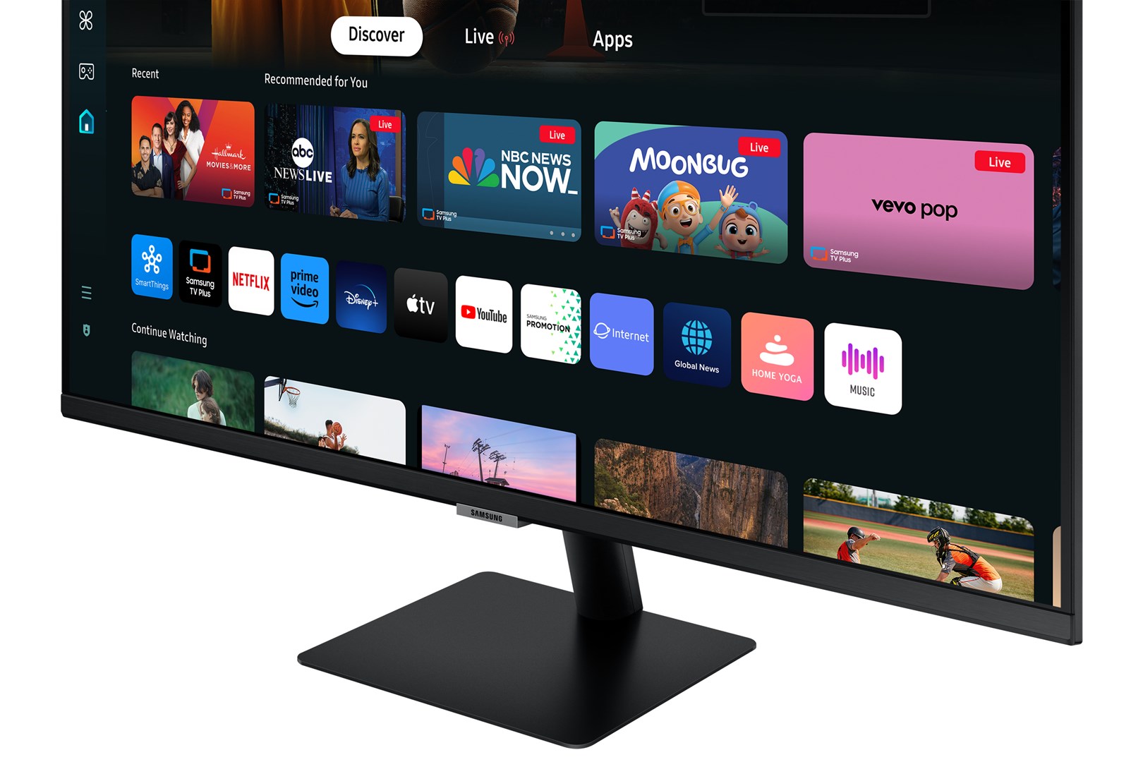 Samsung M70D computer monitor 81.3 cm (32") 3840 x 2160 pixels 4K Ultra HD LED Black Samsung M70D computer monitor 81.3 cm (32") 3840 x 2160 pixels 4K Ultra HD LED Black