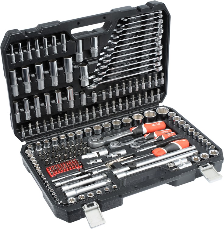 YATO YT-38841 1/4", 3/8", 1/2" Socket wrench set YATO YT-38841 1/4", 3/8", 1/2" Socket wrench set