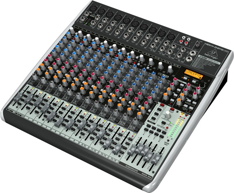Behringer QX2442USB audio mixer 24 channels Behringer QX2442USB audio mixer 24 channels