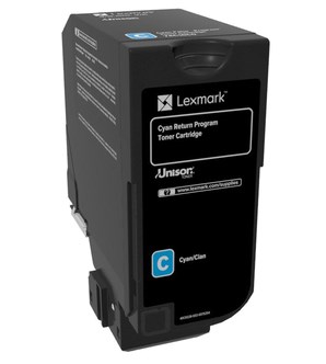 Lexmark 74C20C0 toner cartridge 1 pc(s) Original Cyan Lexmark 74C20C0 toner cartridge 1 pc(s) Original Cyan