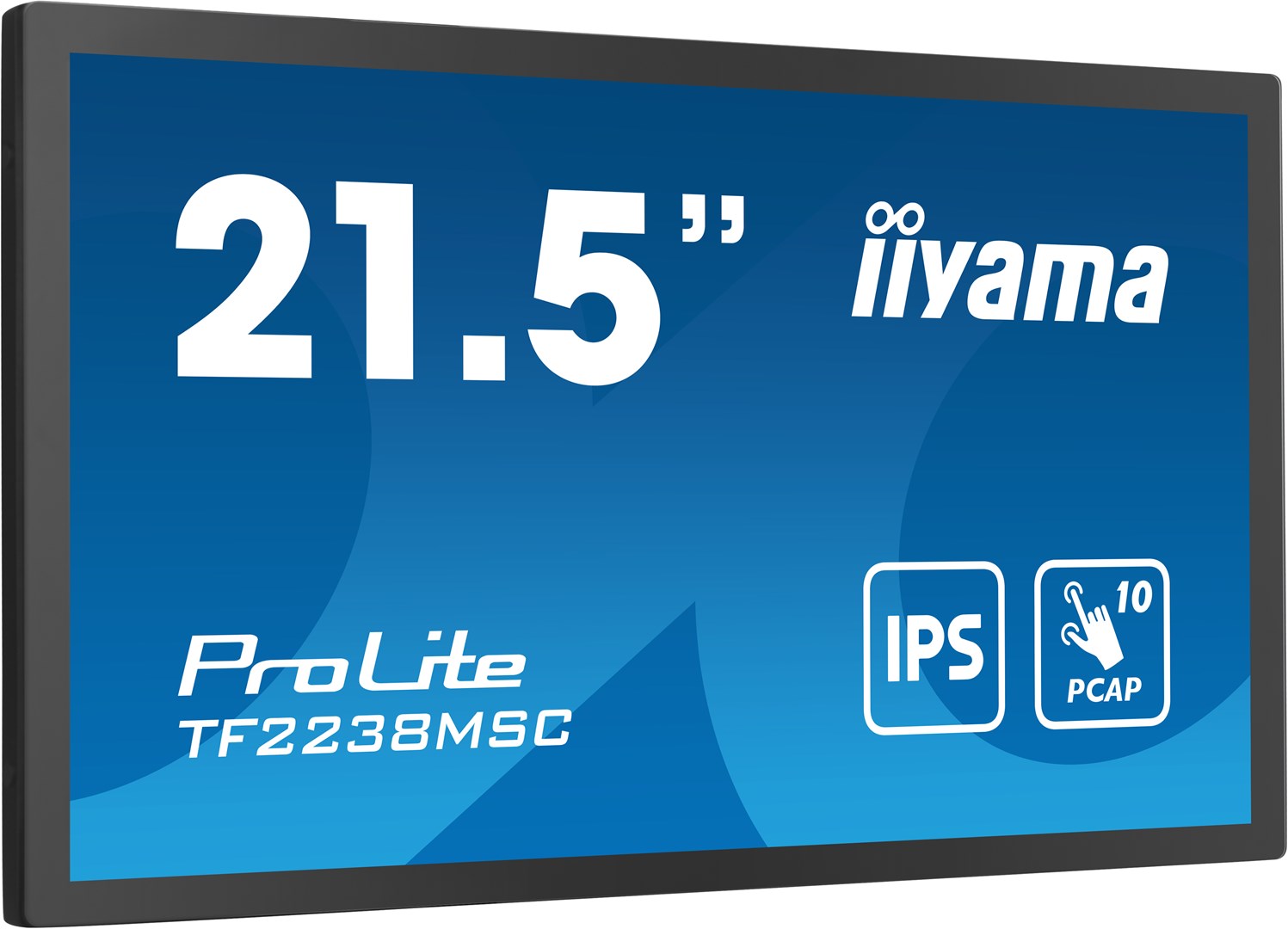 iiyama 21.5” 10pt Optical Bonded PCAP Open Frame Touch monitor with IPS panel technology, edge-to-edge glass design, anti-fingerprint coating and metal housing iiyama 21.5” 10pt Optical Bonded PCAP Open Frame Touch monitor with IPS panel technology, edge-to-edge glass design, anti-fingerprint coating and metal housing