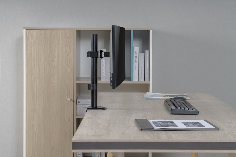 Gembird MA-D1-02 monitor mount / stand 81.3 cm (32") Desk Black Gembird MA-D1-02 monitor mount / stand 81.3 cm (32") Desk Black