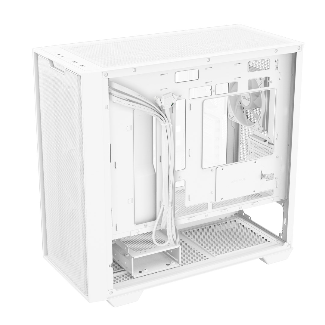 ASUS A21 PLUS ARGB white case ASUS A21 PLUS ARGB white case