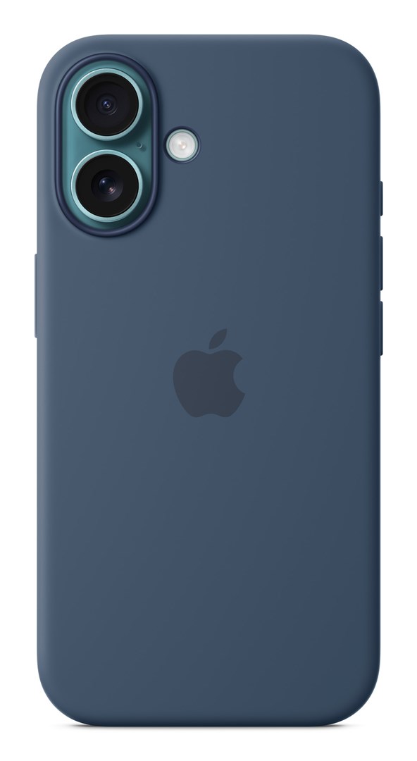 Apple iPhone16 Silicone Case with MagSafe - Denim Apple iPhone16 Silicone Case with MagSafe - Denim