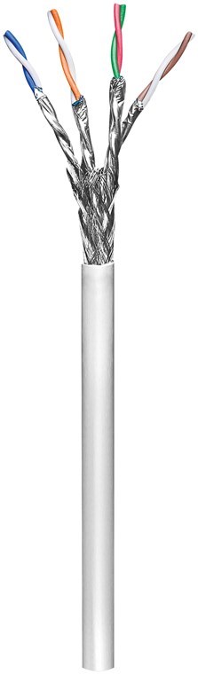 Goobay CAT 6 network cable, S/FTP (PiMF), grey, 100m Goobay CAT 6 network cable, S/FTP (PiMF), grey, 100m