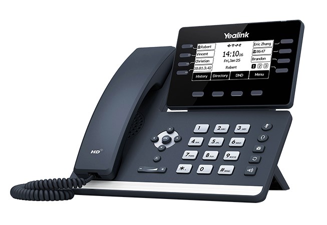 Yealink SIP-T53W IP phone Black 8 lines LCD Wi-Fi Yealink SIP-T53W IP phone Black 8 lines LCD Wi-Fi
