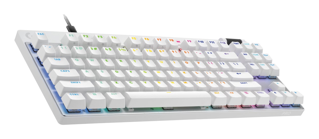 Logitech G PRO X TKL Rapid keyboard Gaming USB QWERTY US International White Logitech G PRO X TKL Rapid keyboard Gaming USB QWERTY US International White