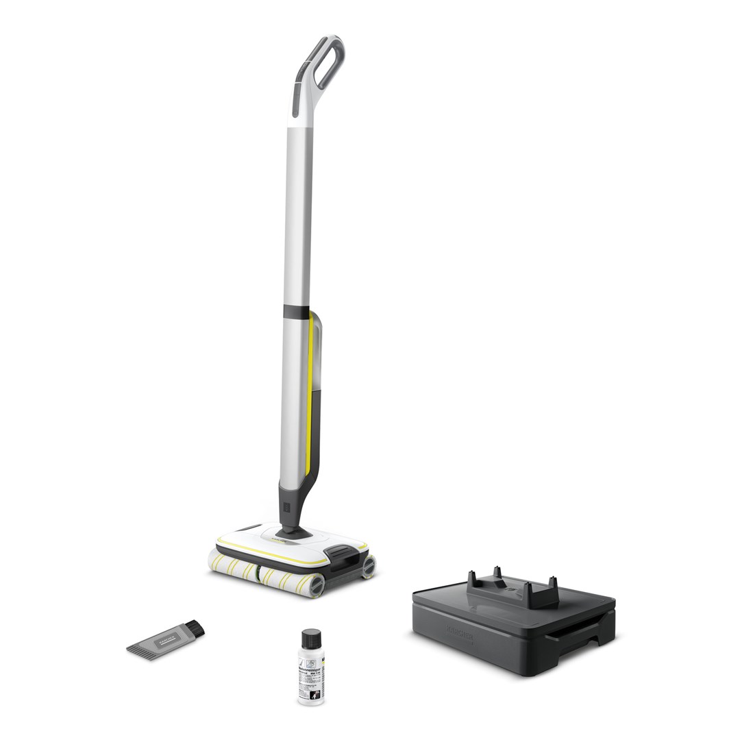 Kärcher FC 7 CORDLESS Electric broom Battery Wet Bagless Black, White, Yellow 2.85 Ah Kärcher FC 7 CORDLESS Electric broom Battery Wet Bagless Black, White, Yellow 2.85 Ah