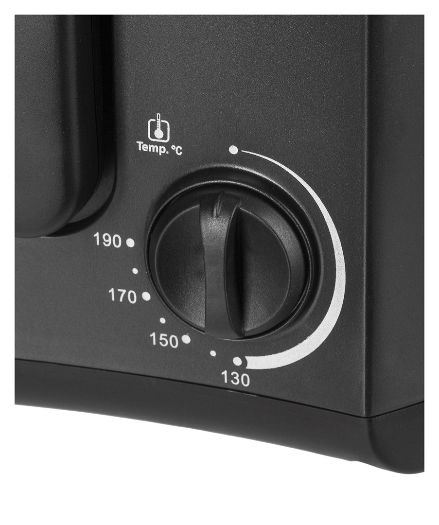 Clatronic FR 3649 Single 2.5 L 1600 W Black Clatronic FR 3649 Single 2.5 L 1600 W Black