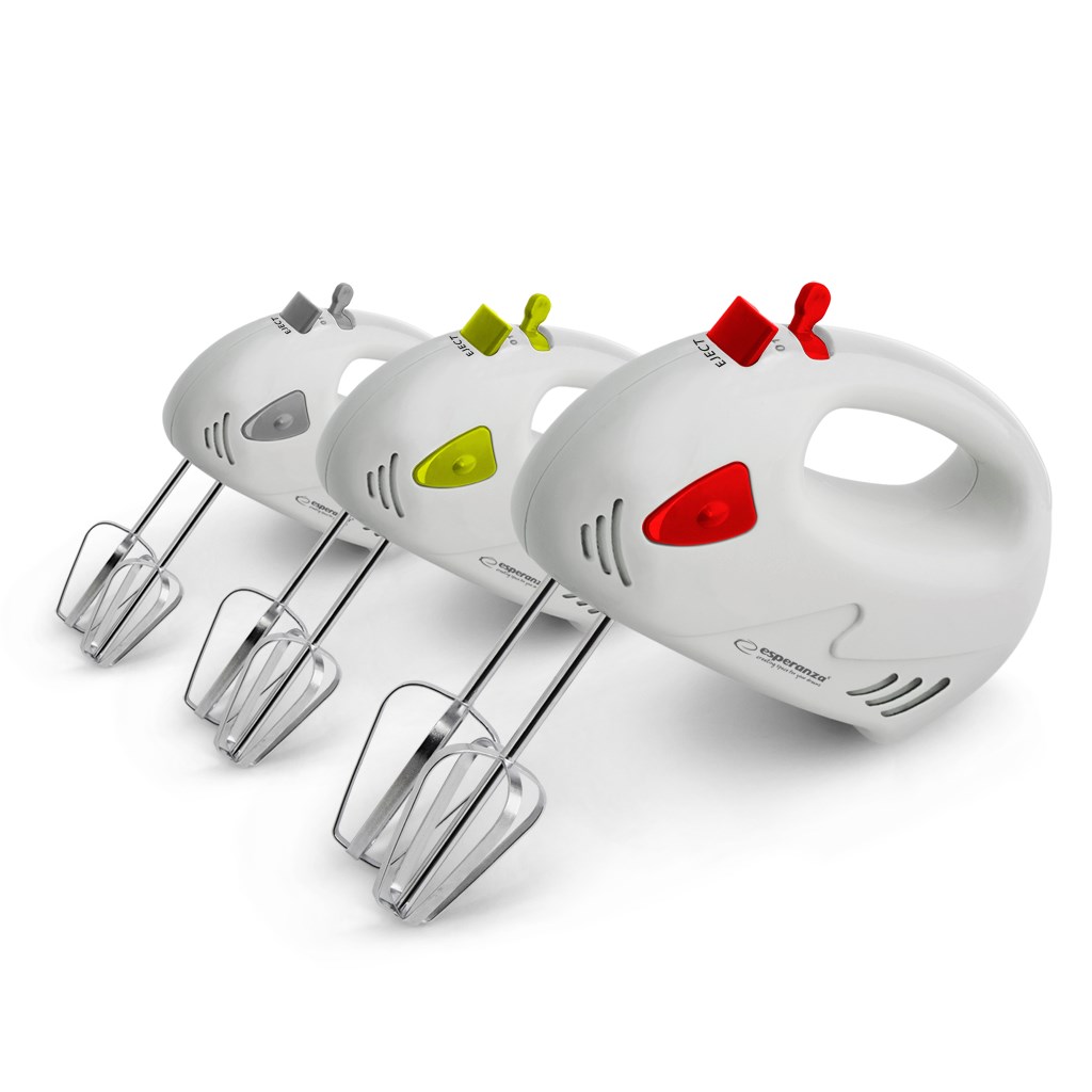 Esperanza EKM007WE mixer Hand mixer Gray, White 150 W Esperanza EKM007WE mixer Hand mixer Gray, White 150 W