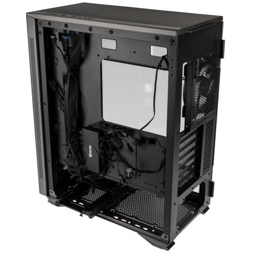 Kolink Stronghold Prism Midi Tower Grey Kolink Stronghold Prism Midi Tower Grey