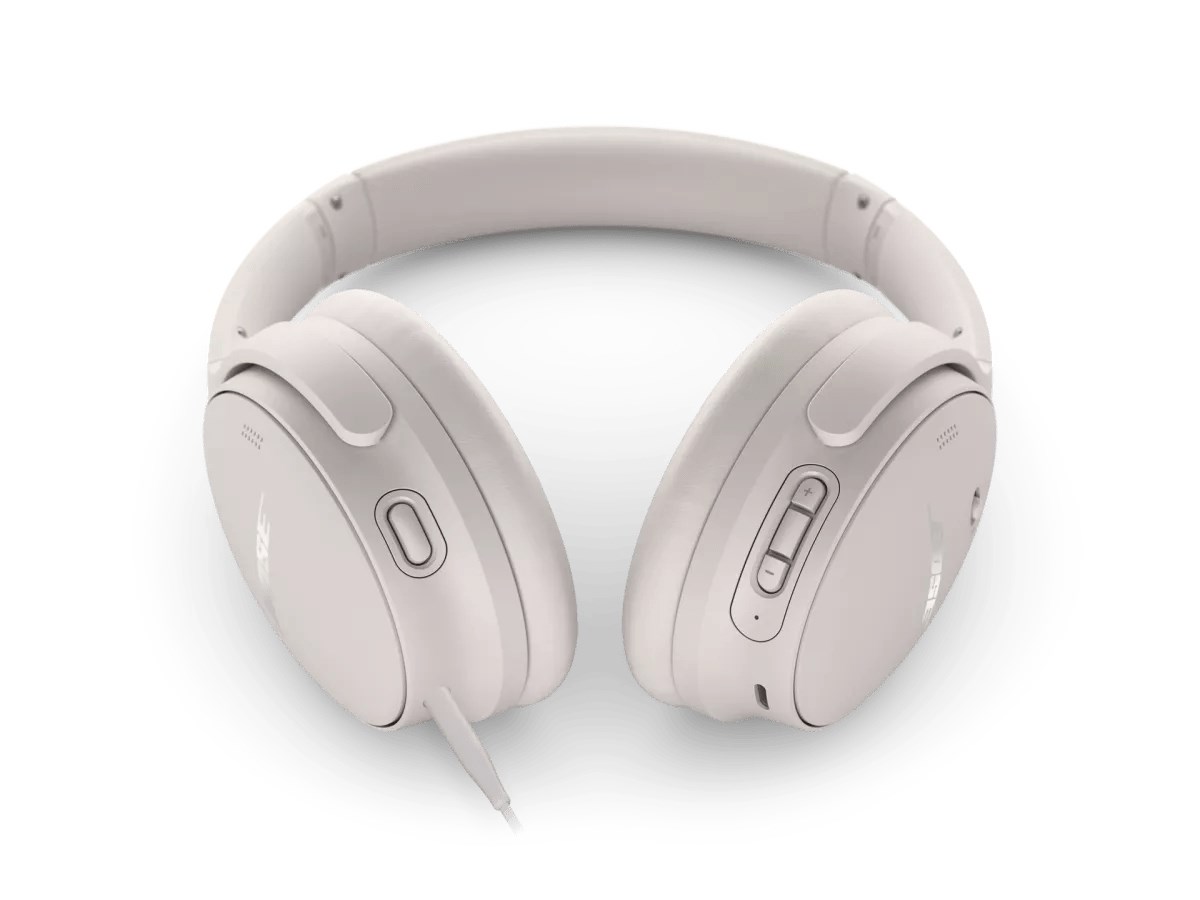 Bose QuietComfort Headset Wired & Wireless Head-band Music/Everyday Bluetooth White Bose QuietComfort Headset Wired & Wireless Head-band Music/Everyday Bluetooth White