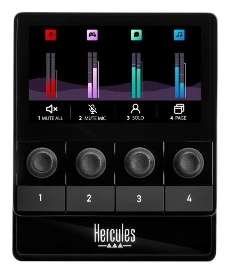 Hercules Stream 100 Black 4 buttons Hercules Stream 100 Black 4 buttons
