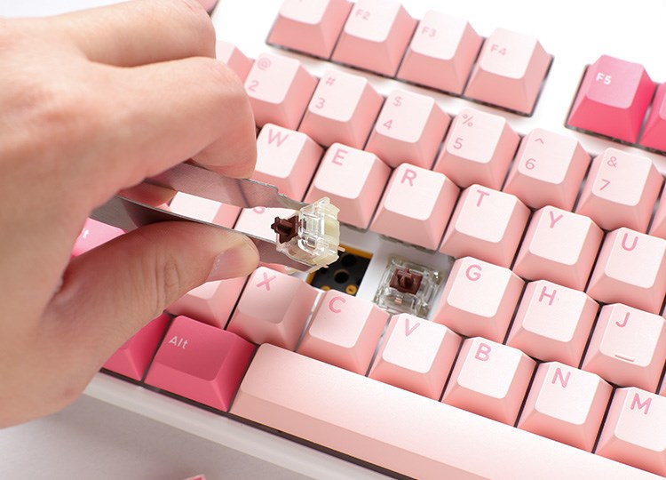 Ducky One 3 TKL keyboard Gaming USB QWERTY English Pink Ducky One 3 TKL keyboard Gaming USB QWERTY English Pink