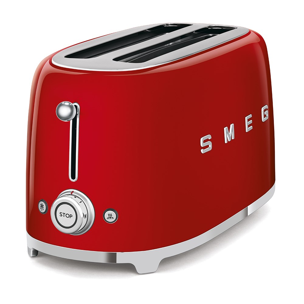 Smeg 50's Style Toaster TSF02RDEU Red Smeg 50's Style Toaster TSF02RDEU Red