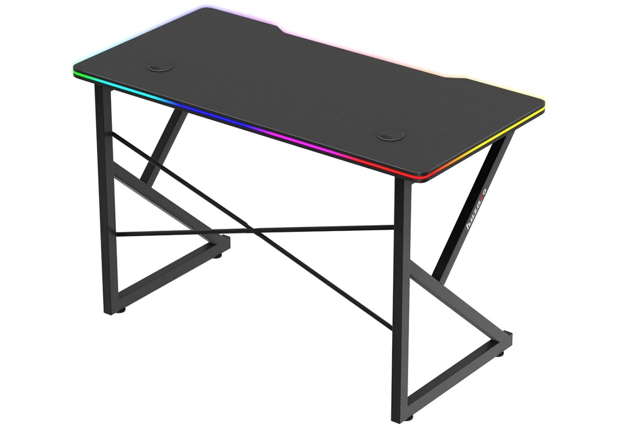 Huzaro Hero 1.7 RGB Black - gaming table Huzaro Hero 1.7 RGB Black - gaming table