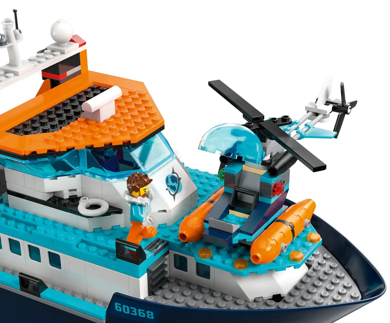 LEGO CITY 60368 ARCTIC EXPLORER SHIP LEGO CITY 60368 ARCTIC EXPLORER SHIP