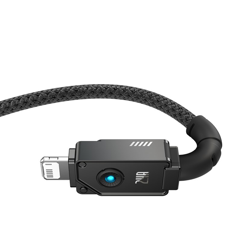 Baseus Unbreakable USB A to iP cable 2 m 5V-2.4A Black Baseus Unbreakable USB A to iP cable 2 m 5V-2.4A Black