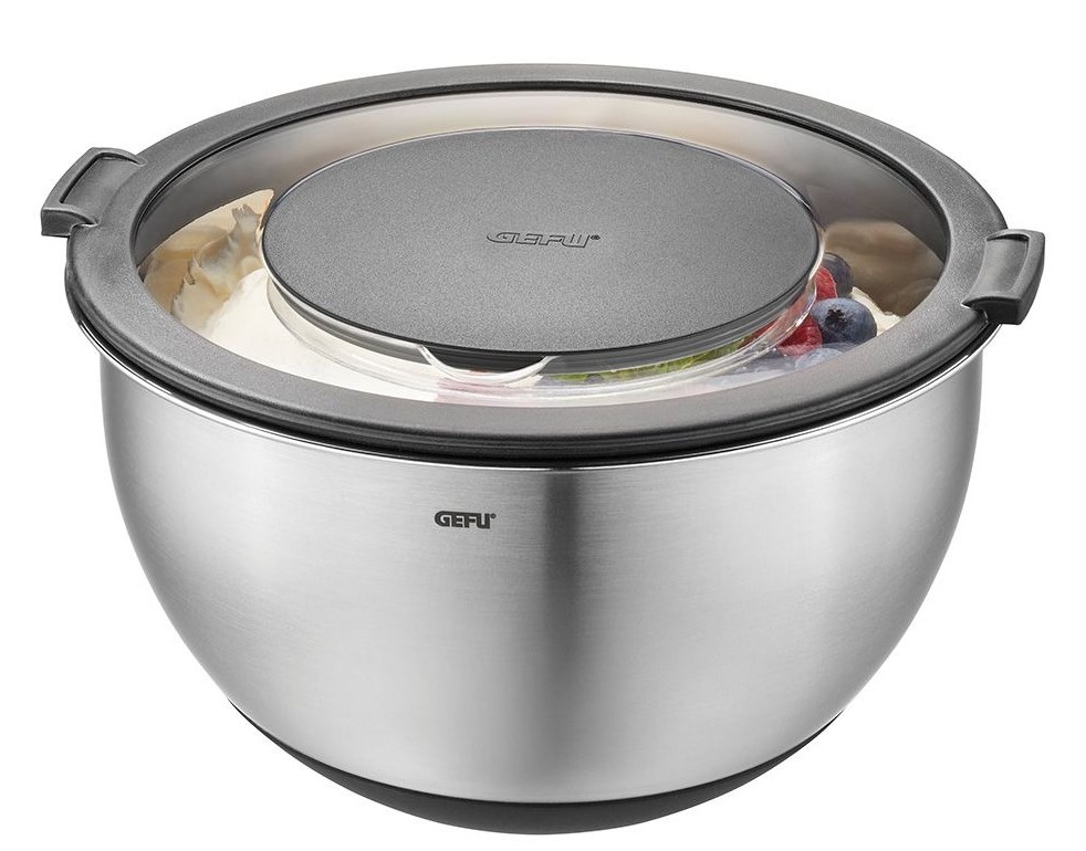 GEFU 35055 Round Bowl Black, Stainless steel 2 pc(s) GEFU 35055 Round Bowl Black, Stainless steel 2 pc(s)