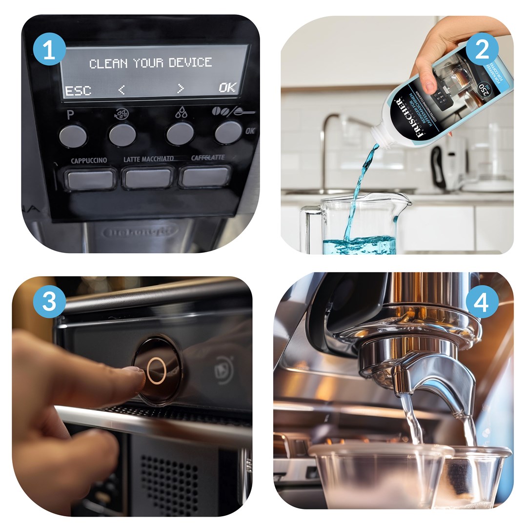 Frischer coffee machine cleaner 0.25l Frischer coffee machine cleaner 0.25l