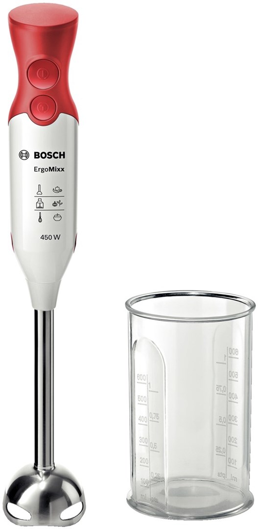 Bosch MSM64110 blender Immersion blender 450 W Red, White Bosch MSM64110 blender Immersion blender 450 W Red, White