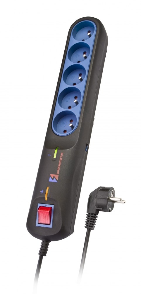 LESTAR 1966002822 Black, Grey 5 AC outlet(s) 2.5 m LESTAR 1966002822 Black, Grey 5 AC outlet(s) 2.5 m