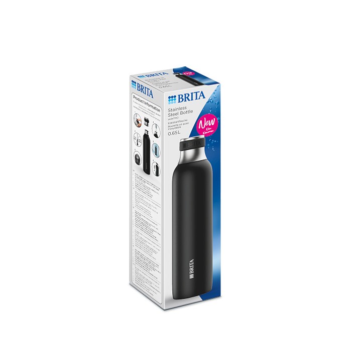 Brita sodaTRIO bottle (0.65 l; black) Brita sodaTRIO bottle (0.65 l; black)