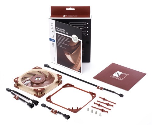 Noctua NF A12x25 PWM Computer case Fan 12 cm Beige, Red Noctua NF A12x25 PWM Computer case Fan 12 cm Beige, Red