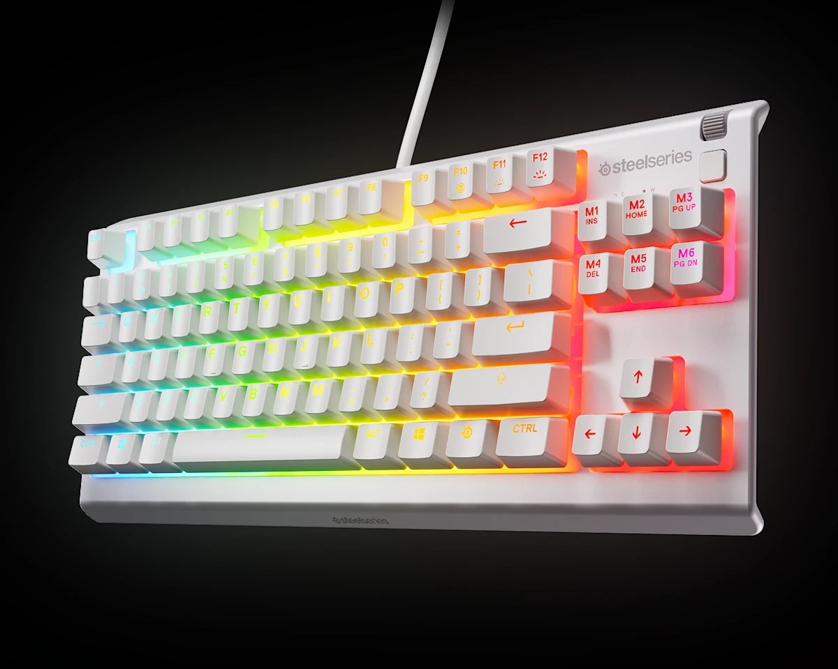 Keyboard SteelSeries Apex 3 TKL US, white Keyboard SteelSeries Apex 3 TKL US, white