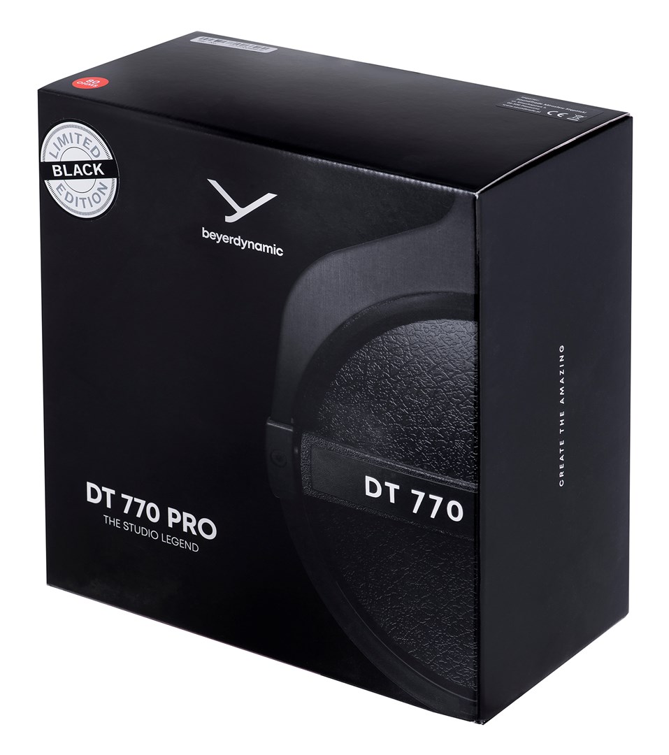 Beyerdynamic DT 770 Pro Black Limited Edition - closed studio headphones Beyerdynamic DT 770 Pro Black Limited Edition - closed studio headphones