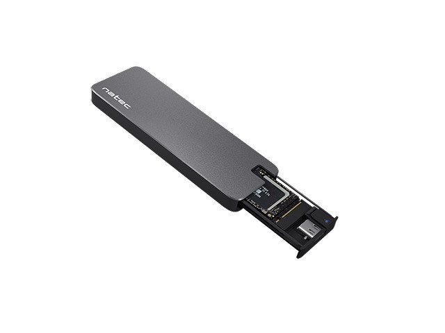 NATEC SSD ENCLOSURE RHINO M.2 NVME ALUMINIUM NATEC SSD ENCLOSURE RHINO M.2 NVME ALUMINIUM