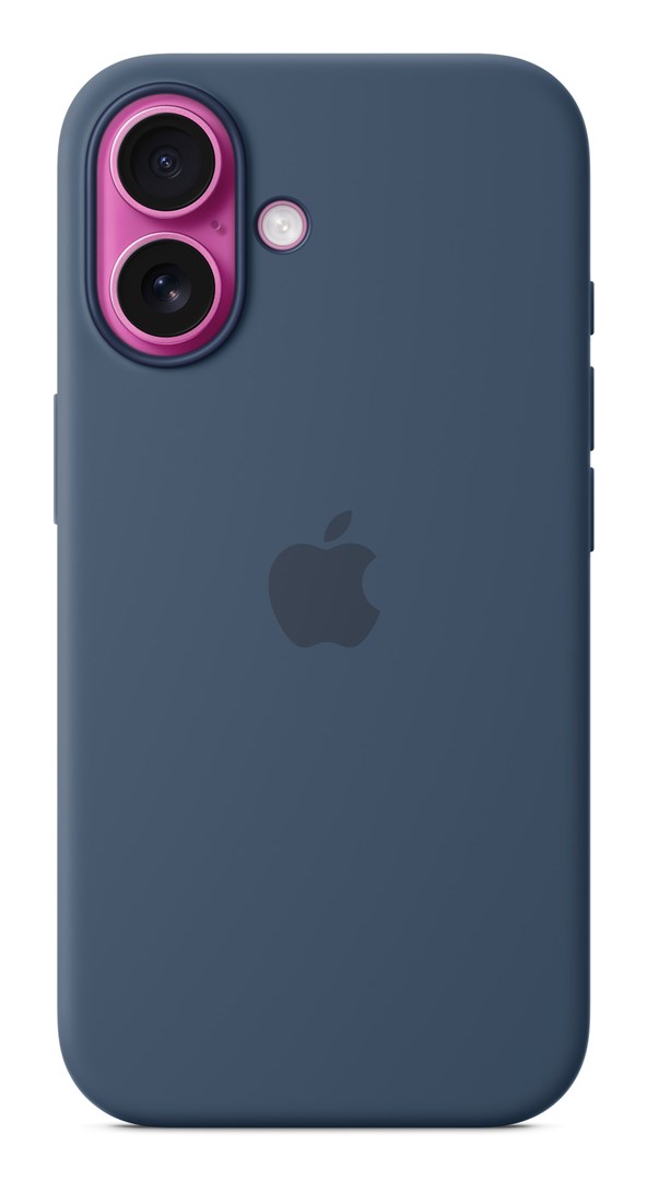 Apple iPhone16 Silicone Case with MagSafe - Denim Apple iPhone16 Silicone Case with MagSafe - Denim