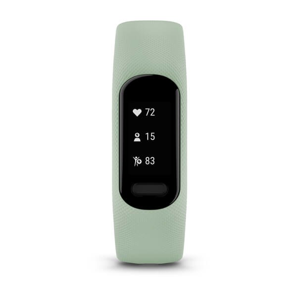 Garmin VIVOSMART 5 OLED Digital 88 x 154 pixels Touchscreen Mint colour GPS (satellite) Garmin VIVOSMART 5 OLED Digital 88 x 154 pixels Touchscreen Mint colour GPS (satellite)