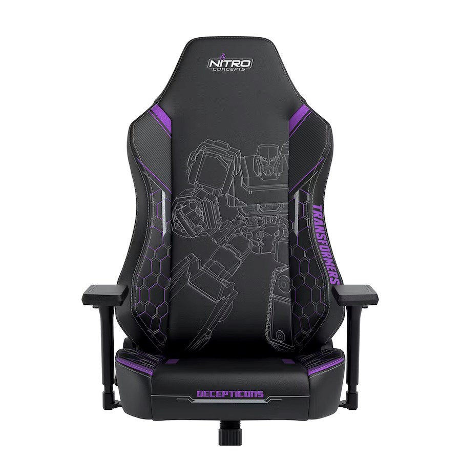 Nitro Concepts X1000 Transformers Decepticons Edition - gaming chair Nitro Concepts X1000 Transformers Decepticons Edition - gaming chair