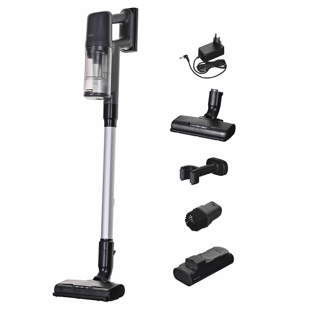 AEG AP61CB21DG Stick vacuum Battery Dry Bagless 0.6 L Grey 2500 Ah AEG AP61CB21DG Stick vacuum Battery Dry Bagless 0.6 L Grey 2500 Ah