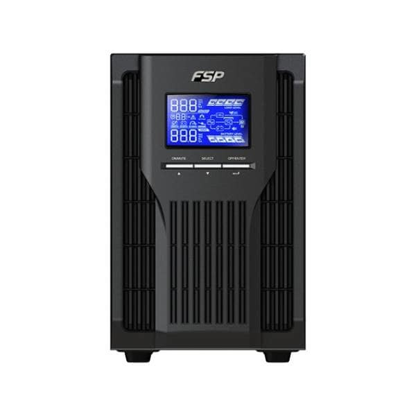 FSP Champ Tower 3K uninterruptible power supply (UPS) Double-conversion (Online) 3 kVA 2700 W FSP Champ Tower 3K uninterruptible power supply (UPS) Double-conversion (Online) 3 kVA 2700 W