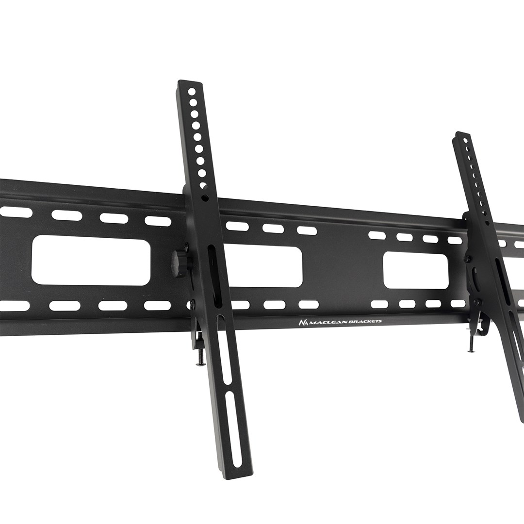 Maclean MC-422 TV Wall Mount Heavy Duty 43"-100" max VESA 800x400 120kg Tilting +/-15° Bracket Holder Hanger with Spirit Level Accessories Maclean MC-422 TV Wall Mount Heavy Duty 43"-100" max VESA 800x400 120kg Tilting +/-15° Bracket Holder Hanger with Spirit Level Accessories