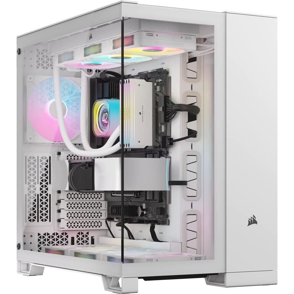Corsair iCUE LINK 6500X RGB Midi Tower White Corsair iCUE LINK 6500X RGB Midi Tower White