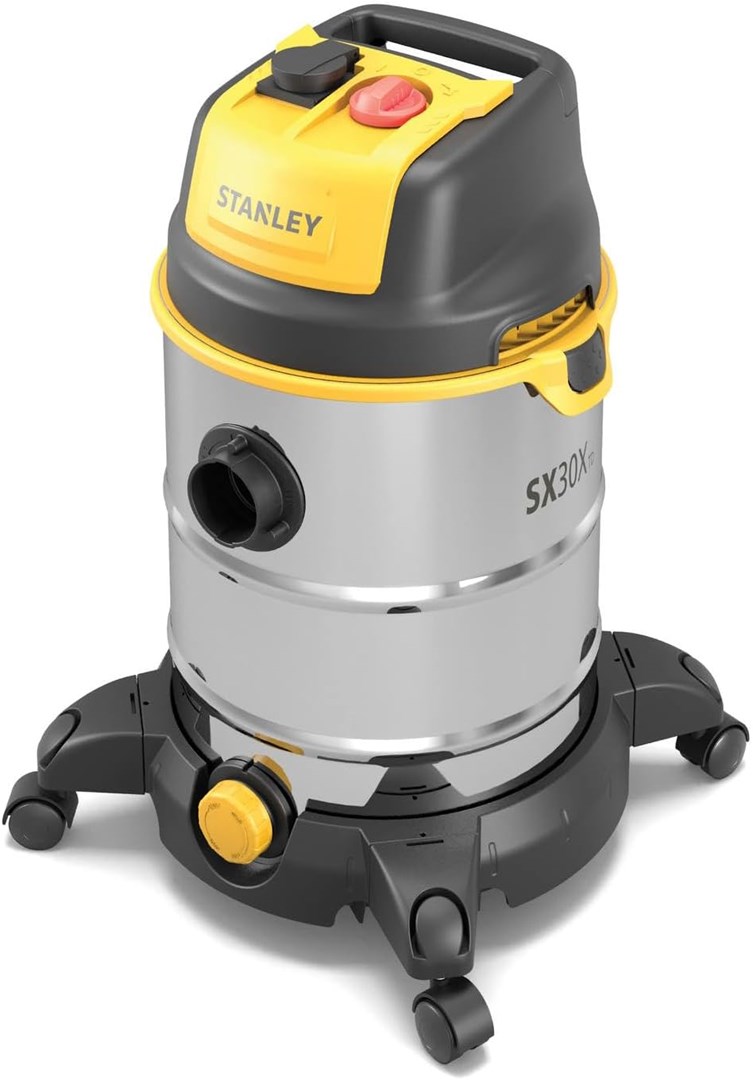 Vacuum cleaner STANLEY SXVC30XTDE Black, Stainless steel, Yellow 1600 W Vacuum cleaner STANLEY SXVC30XTDE Black, Stainless steel, Yellow 1600 W