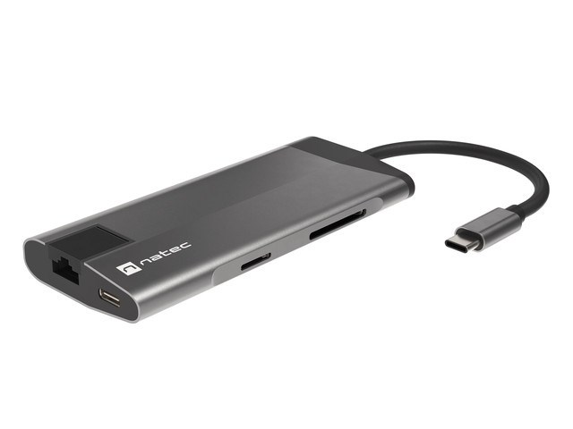 NATEC Fowler Plus USB Type-C Black, Grey NATEC Fowler Plus USB Type-C Black, Grey