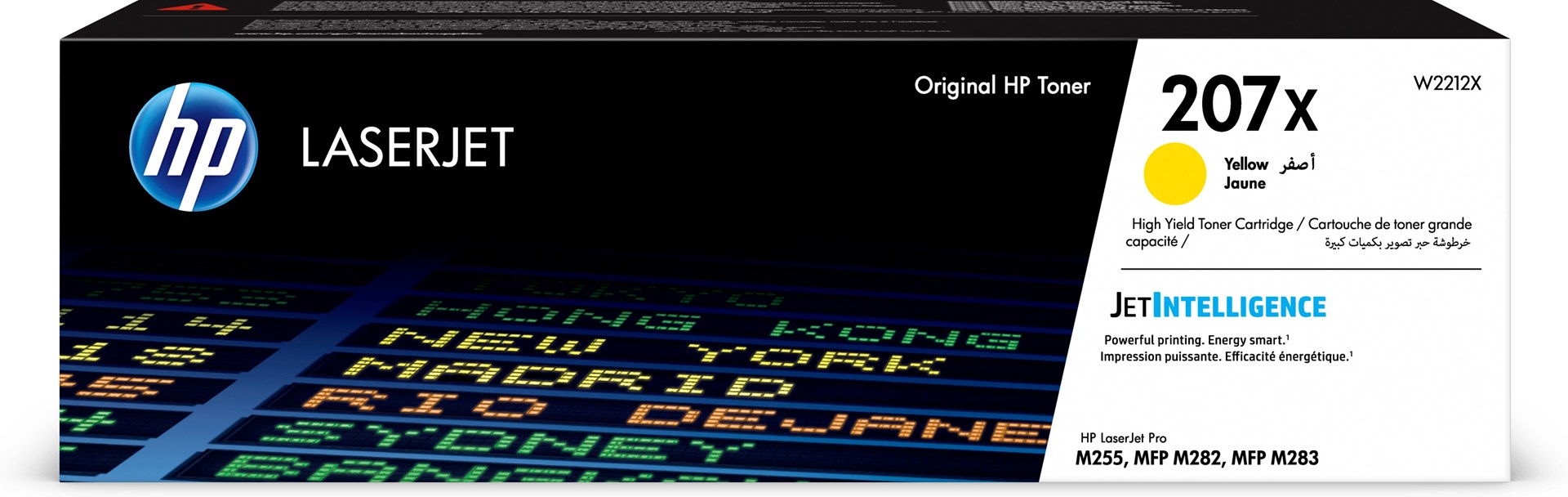HP 207X - Hojtydende - gul - original HP 207X - Hojtydende - gul - original