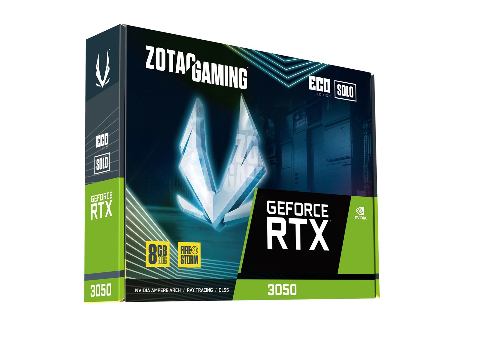 Zotac GAMING GeForce RTX 3050 Eco Solo NVIDIA 8 GB GDDR6 Zotac GAMING GeForce RTX 3050 Eco Solo NVIDIA 8 GB GDDR6