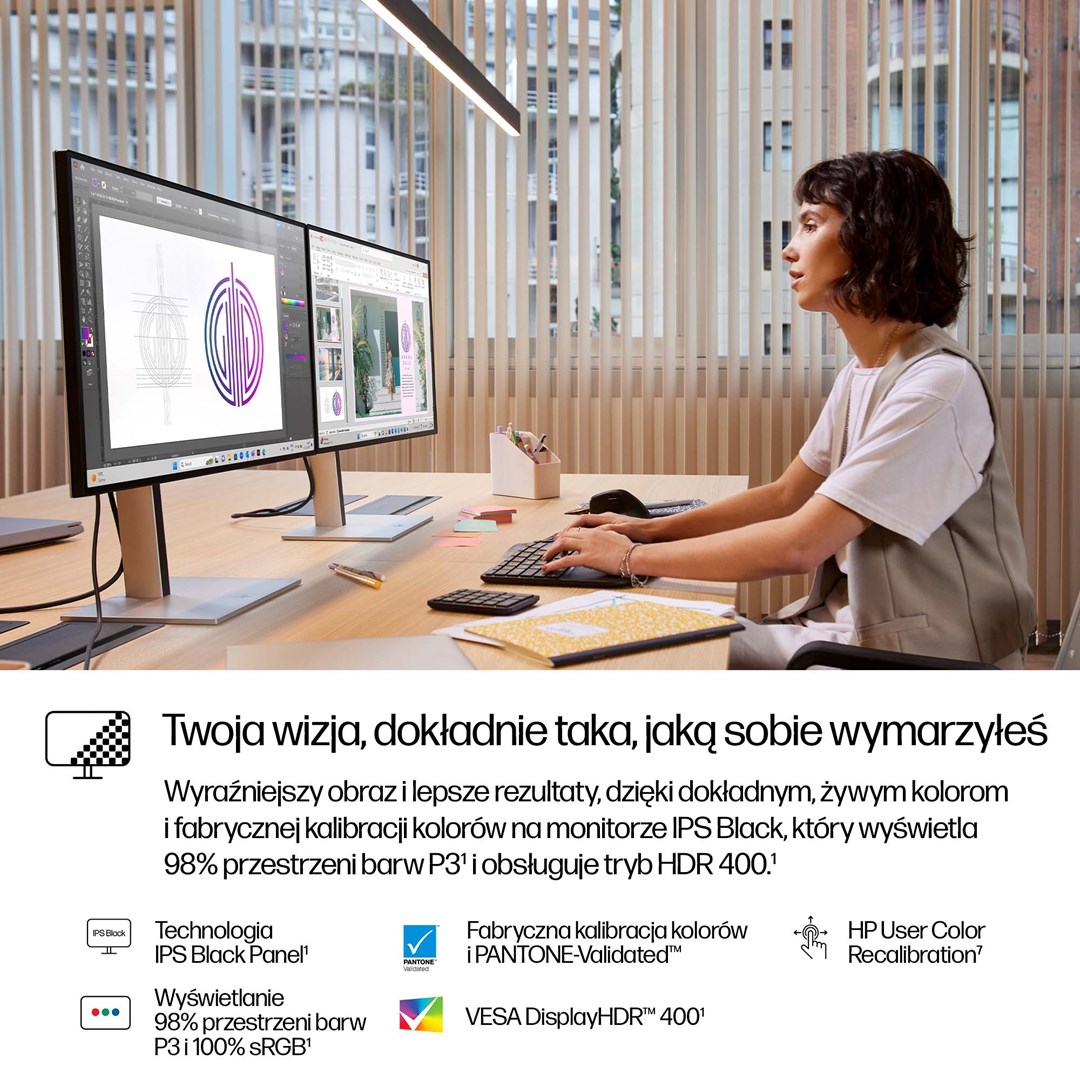 HP Series 7 Pro 27 inch QHD Thunderbolt 4 Monitor - 727pu HP Series 7 Pro 27 inch QHD Thunderbolt 4 Monitor - 727pu