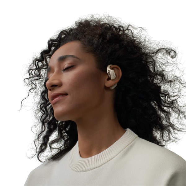 SHOKZ OpenFit Headphones Wireless Ear-hook Calls/Music/Sport/Everyday Bluetooth White SHOKZ OpenFit Headphones Wireless Ear-hook Calls/Music/Sport/Everyday Bluetooth White